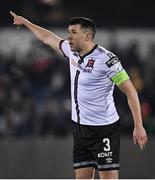 28 February 2022; Brian Gartland of Dundalk during the SSE Airtricity League Premier Division match between Dundalk and Finn Harps at Oriel Park in Dundalk, Louth. Photo by Ramsey Cardy/Sportsfile