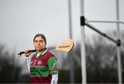 1 March 2022; Camogie player, Katie Mullan of Eoghan Rua, Derry, pictured ahead of one of #TheToughest showdowns of the year, which sees Eoghan Rua face off against Clanmaurice, Kerry, in the 2021 AIB Junior A Camogie Club All-Ireland Championship Final this Saturday, March 5th at 12.30pm at O’Raghallaighs GAA, Drogheda at 2.30pm. The 2021 AIB Junior B Camogie Club All-Ireland Championship Final will also take place at O’Raghallaighs GAA, Drogheda on Saturday as Derrylaughan of Tyrone face off against Wicklow’s Knockananna at 2.30pm. Croke Park will be host for a double header of action on Sunday, March 6th, as the 2021 AIB Senior and Intermediate Camogie Club All-Ireland Championship finals will be decided. Reigning Senior champions Oulart the Ballagh of Wexford face Galway’s Sarsfields in the senior decider at 4pm, while the intermediate final sees reigning champions, St. Rynagh’s of Offaly battling it out against Salthill Knocknacarra of Galway at 2pm. The AIB Senior and Intermediate Camogie Club All-Ireland Championship Finals will be broadcast live from Croke Park by RTÉ, with coverage starting from 1.45pm on Sunday, March 6th, while the AIB Junior A and B Camogie Club All-Ireland Championship Finals will be streamed live from O’Raghallaighs GAA, Drogheda on Saturday, March 5th on the Official Camogie Association YouTube Channel. This year’s AIB Club Championships celebrate #TheToughest players in Gaelic Games - those who, despite adversity, don’t quit, who persevere no matter how tough it gets, because Tough Can’t Quit. Photo by David Fitzgerald/Sportsfile