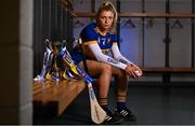 1 March 2022; Camogie Player, Grainne Dolan of St Rynagh’s, Offaly, pictured ahead of one of #TheToughest showdowns of the year, which sees reigning champions, St Rynagh’s, face off against Salthill Knocknacarra of Galway in the 2021 AIB Intermediate Camogie Club All-Ireland Championship Final this Sunday, March 6th at 2pm at Croke Park. This is one of two AIB Camogie Club All-Ireland Championship finals which will be decided at Croke Park this weekend, with the senior decider between reigning Champions Oulart the Ballagh of Wexford and Galway’s Sarsfields getting underway at 4pm. On Saturday, March 5th the Junior A and B finals take centre stage at O’Raghallaighs GAA, Drogheda. The AIB Junior A Camogie Club All-Ireland Championship final sees Eoghan Rua, Derry, take on Clanmaurice of Kerry at 12.30pm, while the Junior B decider sees Derrylaughan of Tyrone face off against Wicklow’s Knockananna at 2.30pm. The AIB Senior and Intermediate Camogie Club All-Ireland Championship Finals will be broadcast live from Croke Park by RTÉ, with coverage starting from 1.45pm on Sunday, March 6th, while the AIB Junior A and B Camogie Club All-Ireland Championship Finals will be streamed live from O’Raghallaighs GAA, Drogheda on Saturday, March 5th on the Official Camogie Association YouTube Channel. This year’s AIB Club Championships celebrate #TheToughest players in Gaelic Games - those who, despite adversity, don’t quit, who persevere no matter how tough it gets, because Tough Can’t Quit. Photo by Sam Barnes/Sportsfile