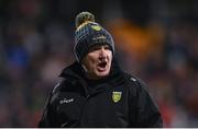 26 February 2022; Donegal manager Declan Bonner before the Allianz Football League Division 1 match between Donegal and Tyrone at MacCumhaill Park in Ballybofey, Donegal. Photo by Stephen McCarthy/Sportsfile