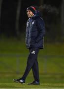 28 February 2022; Shelbourne coach Joey O'Brien before the SSE Airtricity League Premier Division match between UCD and Shelbourne at UCD Bowl in Belfield, Dublin. Photo by Harry Murphy/Sportsfile