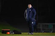 28 February 2022; Equipment manager Graham Watson before the SSE Airtricity League Premier Division match between UCD and Shelbourne at UCD Bowl in Belfield, Dublin. Photo by Harry Murphy/Sportsfile