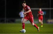 28 February 2022; Conor Kane of Shelbourne  during the SSE Airtricity League Premier Division match between UCD and Shelbourne at UCD Bowl in Belfield, Dublin. Photo by Harry Murphy/Sportsfile