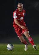 28 February 2022; Mark Coyle of Shelbourne during the SSE Airtricity League Premier Division match between UCD and Shelbourne at UCD Bowl in Belfield, Dublin. Photo by Harry Murphy/Sportsfile