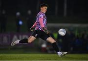 28 February 2022; UCD goalkeeper Lorcan Healy during the SSE Airtricity League Premier Division match between UCD and Shelbourne at UCD Bowl in Belfield, Dublin. Photo by Harry Murphy/Sportsfile