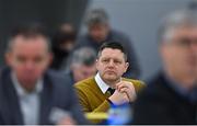 26 February 2022; Delegate Liam Moffatt during the GAA Congress at NUI Galway Connacht GAA Air Dome in Bekan, Mayo. Photo by Piaras Ó Mídheach/Sportsfile