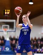 3 March 2022; Ruth Breen of Loreto Kilkenny during the Basketball Ireland U19A Girls Schools League Final match between Loreto Kilkenny and Mercy Waterford at the National Basketball Arena in Dublin. Photo by Ben McShane/Sportsfile