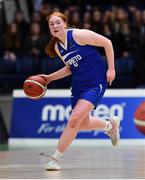 3 March 2022; Lucy Coogan of Loreto Kilkenny during the Basketball Ireland U19A Girls Schools League Final match between Loreto Kilkenny and Mercy Waterford at the National Basketball Arena in Dublin. Photo by Ben McShane/Sportsfile