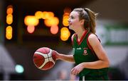 3 March 2022; Jessica Ross of Calasanctius College during the Basketball Ireland U16A Girls Schools League Final match between Calasanctius College, Galway and Regina Mundi, Cork at the National Basketball Arena in Dublin. Photo by Ben McShane/Sportsfile