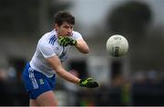27 February 2022; Darren Hughes of Monaghan during the Allianz Football League Division 1 match between Monaghan and Kerry at Inniskeen Grattans GAA Club in Monaghan. Photo by Stephen McCarthy/Sportsfile