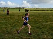 3 March 2022; Charlotte Norman of Blackwater Community School, competing in the minor girls 2000m during the Irish Life Health Munster Schools Cross Country Championships at Riverstick, Boulaling, Cork. Photo by David Fitzgerald/Sportsfile