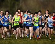 3 March 2022; A general view of the senior boys 6000m during the Irish Life Health Munster Schools Cross Country Championships at Riverstick, Boulaling, Cork. Photo by David Fitzgerald/Sportsfile