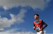 3 March 2022; James Nolan of Midleton CBS, competing in the minor boys 2500m during the Irish Life Health Munster Schools Cross Country Championships at Riverstick, Boulaling, Cork. Photo by David Fitzgerald/Sportsfile