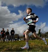 3 March 2022; Andrew Hinds of PBC Cork, competing in the minor boys 2500m during the Irish Life Health Munster Schools Cross Country Championships at Riverstick, Boulaling, Cork. Photo by David Fitzgerald/Sportsfile