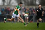 27 February 2022; Graham O’Sullivan of Kerry during the Allianz Football League Division 1 match between Monaghan and Kerry at Inniskeen Grattans GAA Club in Monaghan. Photo by Stephen McCarthy/Sportsfile