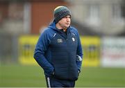 27 February 2022; Antrim manager Darren Gleeson before the Allianz Hurling League Division 1 Group B match between Antrim and Waterford at Corrigan Park in Belfast. Photo by Oliver McVeigh/Sportsfile