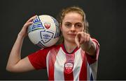 1 March 2022; Emma Deegan during a Treaty United squad portraits session at University of Limerick in Limerick. Photo by Sam Barnes/Sportsfile