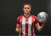 1 March 2022; Aoife Mulkern during a Treaty United squad portraits session at University of Limerick in Limerick. Photo by Sam Barnes/Sportsfile
