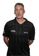 3 March 2022; John Gilmartin during a GAA Football match officials portraits session at the GAA Centre of Excellence, National Sports Campus in Abbotstown, in Dublin. Photo by Piaras Ó Mídheach/Sportsfile