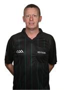 3 March 2022; Joe McQuillan during a GAA Football match officials portraits session at the GAA Centre of Excellence, National Sports Campus in Abbotstown, in Dublin. Photo by Piaras Ó Mídheach/Sportsfile