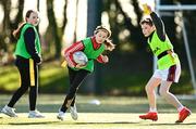 4 March 2022; Action during the Leinster Rugby North Central Dublin City Council Schools Blitz at Clontarf DCC Pitches in Clontarf, Dublin. Photo by Eóin Noonan/Sportsfile