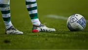 28 February 2022; A Shamrock Rovers player prepares to take a free kick during the SSE Airtricity League Premier Division match between Shamrock Rovers and Drogheda United at Tallaght Stadium in Dublin. Photo by Piaras Ó Mídheach/Sportsfile