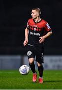 28 February 2022; Tyreke Wilson of Bohemians during the SSE Airtricity League Premier Division match between Bohemians and St Patrick's Athletic at Dalymount Park in Dublin. Photo by Eóin Noonan/Sportsfile