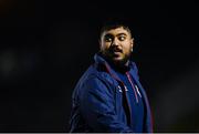 28 February 2022; St Patrick's Athletic coach Keshaw Radho before the SSE Airtricity League Premier Division match between Bohemians and St Patrick's Athletic at Dalymount Park in Dublin. Photo by Eóin Noonan/Sportsfile