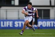 4 March 2022; Conor Keogh of Clongowes Wood College during the Bank of Ireland Leinster Rugby Schools Junior Cup 1st Round match between Temple Carrig, Wicklow and Clongowes Wood College, Kildare at Energia Park in Dublin. Photo by Daire Brennan/Sportsfile
