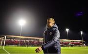 4 March 2022; Shelbourne manager Damien Duff before the SSE Airtricity League Premier Division match between Shelbourne and Derry City at Tolka Park in Dublin. Photo by Eóin Noonan/Sportsfile