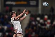 4 March 2022; Jordi Murphy of Ulster during the United Rugby Championship match between Ulster and Cardiff at Kingspan Stadium in Belfast. Photo by Ramsey Cardy/Sportsfile