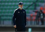 5 March 2022; Leinster head coach Leo Cullen before the United Rugby Championship match between Benetton and Leinster at Stadio di Monigo in Treviso, Italy. Photo by Harry Murphy/Sportsfile