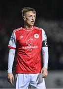 4 March 2022; Chris Forrester of St Patrick's Athletic during the SSE Airtricity League Premier Division match between St Patrick's Athletic and Shamrock Rovers at Richmond Park in Dublin. Photo by Seb Daly/Sportsfile