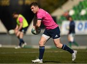5 March 2022; Luke McGrath of Leinster before the United Rugby Championship match between Benetton and Leinster at Stadio di Monigo in Treviso, Italy. Photo by Harry Murphy/Sportsfile