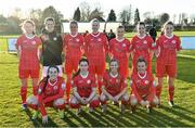 5 March 2022; The Sligo Rovers team before the SSE Airtricity Women's National League match between Peamount United and Sligo Rovers at PRL Park in Greenogue, Dublin. Photo by Sam Barnes/Sportsfile