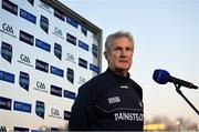 5 March 2022; Cork manager Kieran Kingston speaking to RTÉ before the Allianz Hurling League Division 1 Group A match between Cork and Galway at Páirc Uí Chaoimh in Cork. Photo by Eóin Noonan/Sportsfile