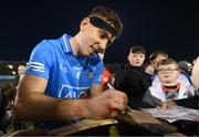 5 March 2022; Paddy Smyth of Dublin signs autographs after the Allianz Hurling League Division 1 Group B match between Dublin and Kilkenny at Parnell Park in Dublin. Photo by Stephen McCarthy/Sportsfile