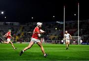 5 March 2022; Luke Meade of Cork has a shot at goal during the Allianz Hurling League Division 1 Group A match between Cork and Galway at Páirc Uí Chaoimh in Cork. Photo by Eóin Noonan/Sportsfile