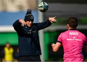 5 March 2022; Leinster backs coach Felipe Contepomi before the United Rugby Championship match between Benetton and Leinster at Stadio di Monigo in Treviso, Italy. Photo by Harry Murphy/Sportsfile