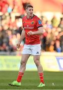 5 March 2022; Chris Farrell of Munster during the United Rugby Championship match between Munster and Dragons at Thomond Park in Limerick. Photo by Seb Daly/Sportsfile