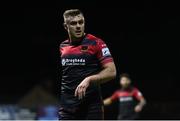 25 February 2022; Georgie Poynton of Drogheda United during the SSE Airtricity League Premier Division match between Drogheda United and Shelbourne at Head in the Game Park in Drogheda, Louth. Photo by Ramsey Cardy/Sportsfile