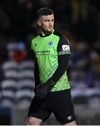 25 February 2022; Drogheda United goalkeeper Colin McCabe during the SSE Airtricity League Premier Division match between Drogheda United and Shelbourne at Head in the Game Park in Drogheda, Louth. Photo by Ramsey Cardy/Sportsfile