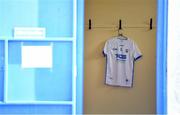 6 March 2022; The jersey assigned to Jack Fagan of Waterford hangs in the dressing room before the Allianz Hurling League Division 1 Group B match between Waterford and Tipperary at Walsh Park in Waterford. Photo by Eóin Noonan/Sportsfile