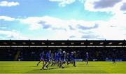 6 March 2022; Waterford players warm up before the Allianz Hurling League Division 1 Group B match between Waterford and Tipperary at Walsh Park in Waterford. Photo by Eóin Noonan/Sportsfile