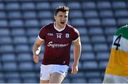 6 March 2022; Damien Comer of Galway after scoring his side's first goal during the Allianz Football League Division 2 match between Galway and Offaly at Pearse Stadium in Galway. Photo by Seb Daly/Sportsfile