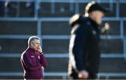6 March 2022; Galway manager Padraic Joyce during the Allianz Football League Division 2 match between Galway and Offaly at Pearse Stadium in Galway. Photo by Seb Daly/Sportsfile