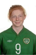 1 August 2013; Hayley Nolan, Republic of Ireland. Republic of Ireland Women's U17 Squad Headshots, Johnstown House Hotel, Enfield, Co. Meath. Picture credit: Brian Lawless / SPORTSFILE
