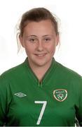 1 August 2013; Meagan Lynch, Republic of Ireland. Republic of Ireland Women's U17 Squad Headshots, Johnstown House Hotel, Enfield, Co. Meath. Picture credit: Brian Lawless / SPORTSFILE