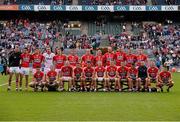 3 August 2013; The Cork squad. GAA Football All-Ireland Senior Championship, Quarter-Final, Dublin v Cork, Croke Park, Dublin. Picture credit: Ray McManus / SPORTSFILE
