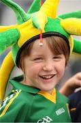 4 August 2013; Kerry supporter Jayden Foley, age 4, from Farranfore, Co. Kerry, ahead of the game. GAA Football All-Ireland Senior Championship, Quarter-Final, Kerry v Cavan, Croke Park, Dublin. Picture credit: Stephen McCarthy / SPORTSFILE